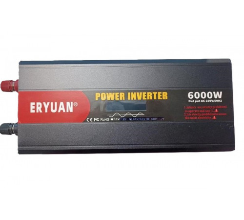 Преобразователь напряжения Eryuan 6000W Самая высокая мощность для ваших энергетических нужд