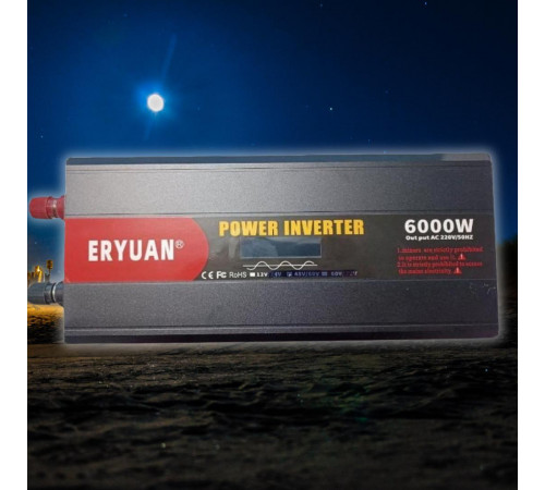 Преобразователь напряжения Eryuan 6000W Самая высокая мощность для ваших энергетических нужд