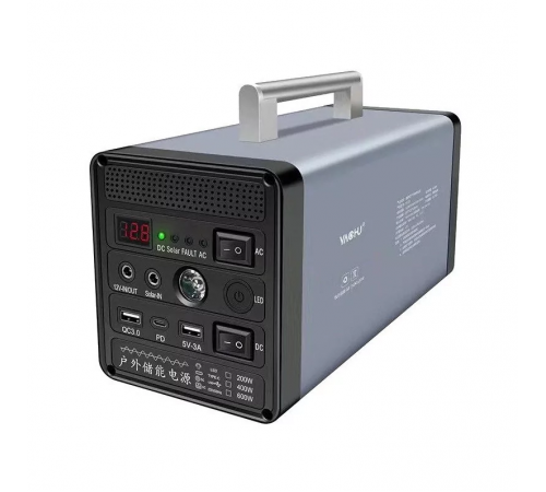Зарядная станция Yachu 12,8V/12Ah/200W | Повербанк с розеткой 220В | Инвертор аккумуляторный