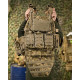 Плитоноска 4 быстрых сброса с напашником Cordura пиксель ПП4632