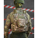 Плитоноска Мультикам зі швидким скиданням. MOLLE 11 підсумків ВТ76599