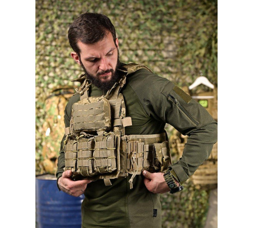 Плитоноска 4 точки скидання 7.62 піксель ПП4631