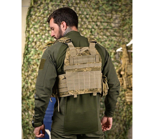 Плитоноска 4 точки скидання 7.62 піксель ПП4631