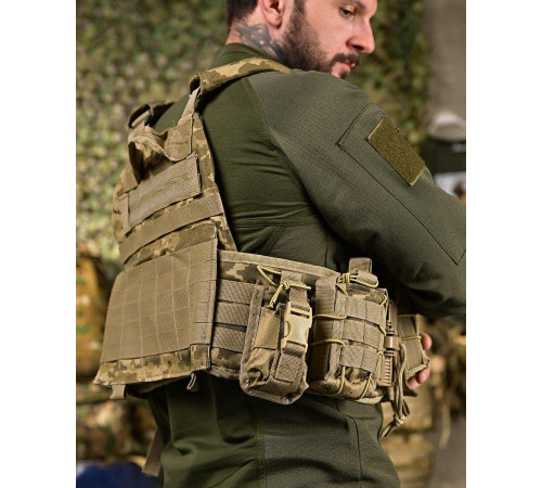 Плитоноска 4 точки скидання 7.62 піксель ПП4631