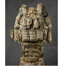 Плитоноска 4 швидкі скидання Cordura мультикам ВТ7929