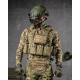 Плитоноска 4 быстрых сброса с напашником Cordura пиксель ДЛ63965