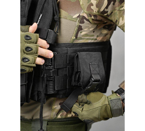Плитоноска 4 сброса black Single Sword ВТ1096