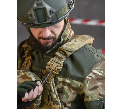 Плитоноска піксель з напашником в комплекті з підсумками
