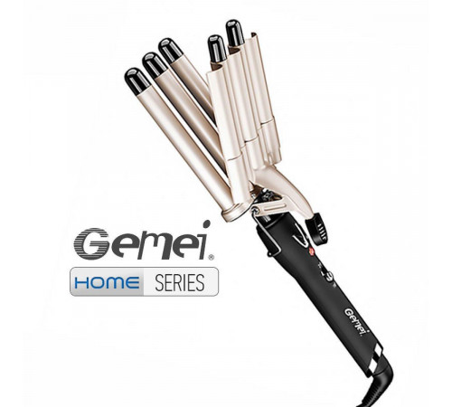 Плойка пять волн Gemei GM-2933/ 7038 (40 шт/ящ) за 777 грн