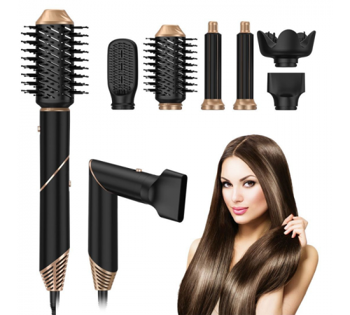 Багатофункціональний стайлер для волосся Hot Air Styler 6в1