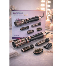 Фен-стайлер с вращающейся насадкой ROZIA 5в1 HC8115 hair dryer AND-6162-6