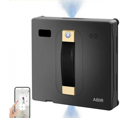 Робот для миття вікон ABIR WD8 Black мийник вікон з автоматичним розпорошенням за 6642 грн