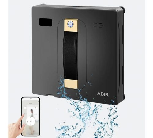 Робот для миття вікон ABIR WD8 Black мийник вікон з автоматичним розпорошенням за 6642 грн