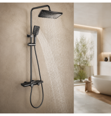 Душ/смеситель Faucet CR-25HT030 многофункциональный металл / Душ с длинным сливом / Смеситель для ванной комнаты