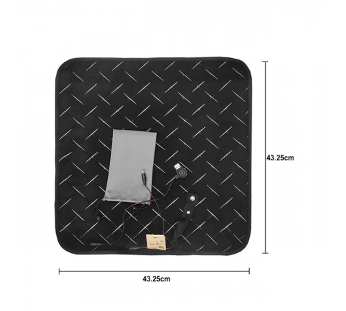 Килим з підігрівом Folem KM Чорний від USB 3 режиму роботи за 779 грн