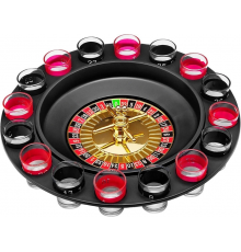 Рулетка зі стопками Drinking Roulette Set i3-90 алко рулетка казино на 16 чарок
