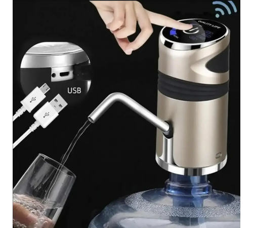 Электрический портативный насос для воды WATER DISPENSER XL-129 – диспенсер для бутылок с питьевой водой