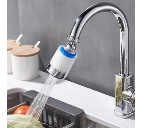 Аэратор насадка на кран-смеситель Faucet Splash Head поворотная для экономии воды с фильтром