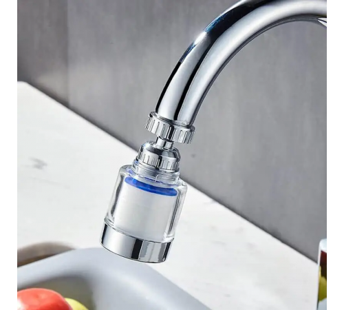 Аэратор насадка на кран-смеситель Faucet Splash Head поворотная для экономии воды с фильтром