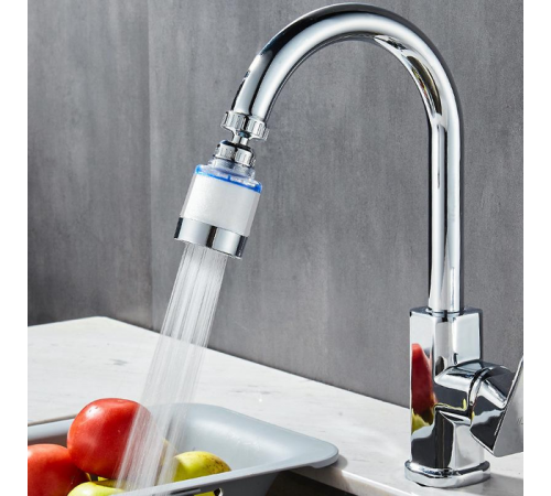 Аэратор насадка на кран-смеситель Faucet Splash Head поворотная для экономии воды с фильтром