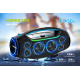 Колонка Bluetooth Hopestar A60 Ultra 450 Вт с микрофоном RGB, IPX6, 30000 мАч