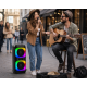 Колонка KTS-2362 Bluetooth з двома 6,5 дюймовими динаміками / Акустика з бездротовим мікрофоном / Портативна караоке-колонка