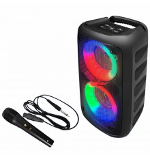 Портативна Bluetooth колонка KTS-1265 з LED-підсвічуванням, Bluetooth, FM-радіо SO-67
