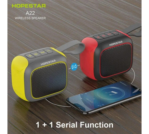 Портативная беспроводная колонка Hopestar A22