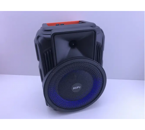 Портативная Bluetooth колонка со светомузыкой RX-8135W с LED-подсветкой