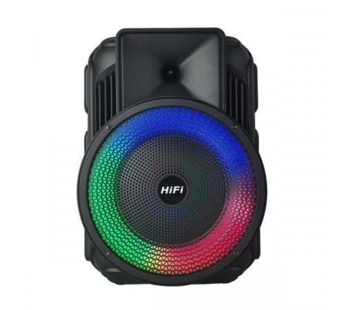 Портативная Bluetooth колонка со светомузыкой RX-8135W с LED-подсветкой