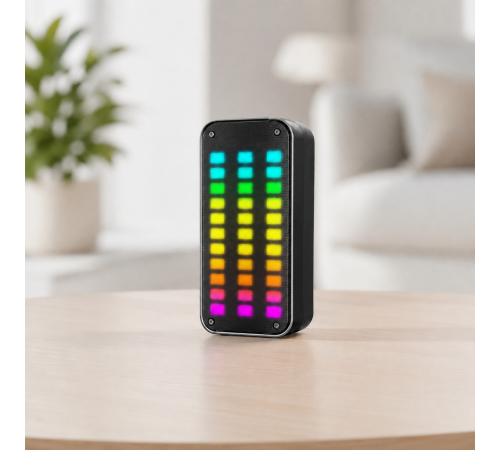 Колонка Bluetooth GTS-1872 Sea V / Акустика з Bluetooth / Музична колонка з RGB підсвічуванням