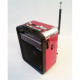 Радиоприёмник радио колонка Портативный Golon RX-9100 Red
