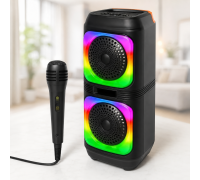 Колонка-Bluetooth 4дюйма / Акустика з мікрофоном GTS-2133 40 см / Акумуляторна колонка