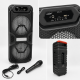 Колонка Bluetooth GTS-1701 55 см / Акустична система з мікрофоном / Караоке колонка з LED-підсвічуванням