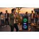 Колонка Bluetooth GTS-1701 55 см / Акустична система з мікрофоном / Караоке колонка з LED-підсвічуванням