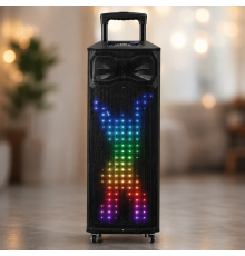 Портативная колонка T8 / Акустична колонка UKC T8 Pro / Bluetooth, FM, Karaoke акустическая система