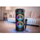 Портативна Bluetooth-колонка Sing-e ZQS4239 з LED-підсвічуванням / Бездротова колонка для вечірок з мікрофоном 30W