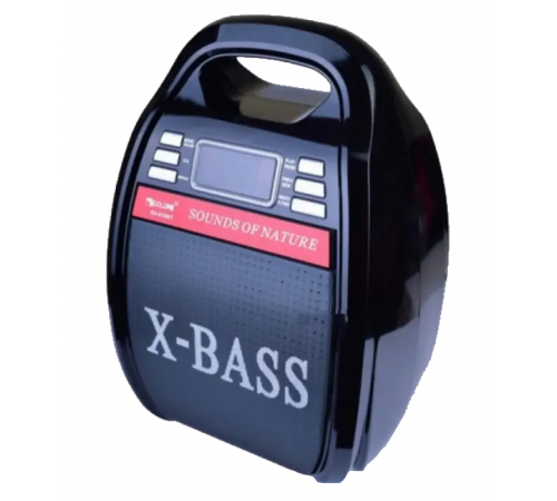 Колонка Golon RX 810 с микрофоном - портативная Bluetooth колонка с радио и светомузыкой
