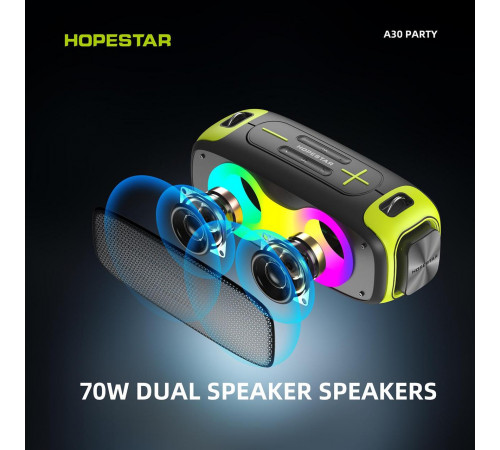 Мінідинамік Bluetooth HOPESTAR A30 PARTY (10) за 4518 грн