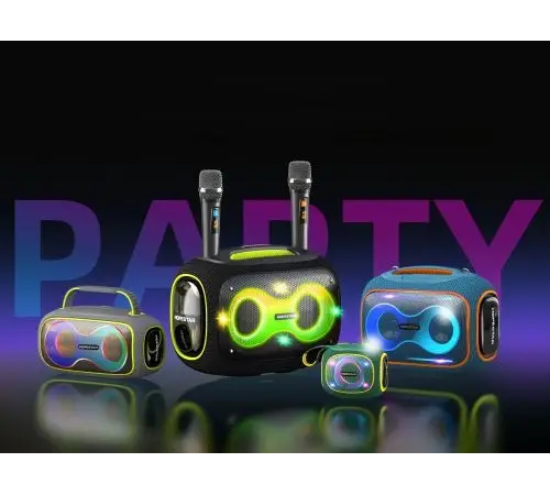 Портативная bluetooth колонка Hopestar Party Box 140/ 10312 80W/TWS/IPX5/RGB/12500mAh/1 мікрофон (8) за 6582 грн