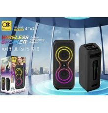 Колонка музична портативна Bluetooth з мiкрофоном 4" BT 2425/ 6696 (16)