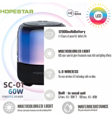 Портативна Bluetooth-колонка Hopestar SC-01/ 10308 (8)
