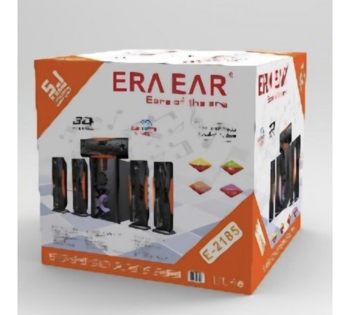 Музыкальный центр с блютузом 5 in 1 ERAEAR E-2185 (1 шт) за 6030 грн