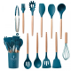Набір кухонного приладдя силіконовий Kitchen Set RB-2239 синій (12 предметів) за 471 грн