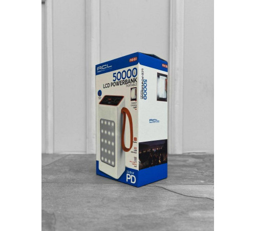 Power Bank ACL pw-55 50000 mAh з ліхтариком на ремінці ВТ0478
