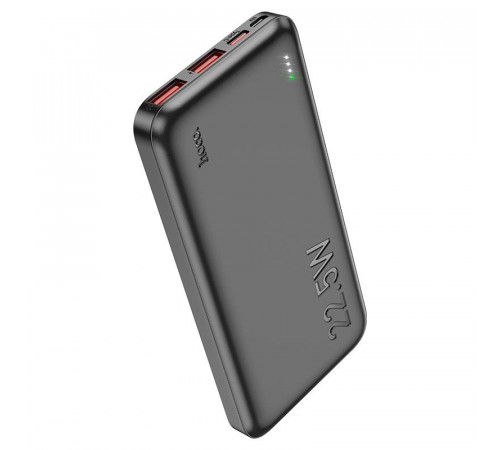 PowerBank хоко J101 Hoco 10000 Повербанк маленький компактний кишеньковий для телефона заряджання пристроїв легкий HOCO J101 премі