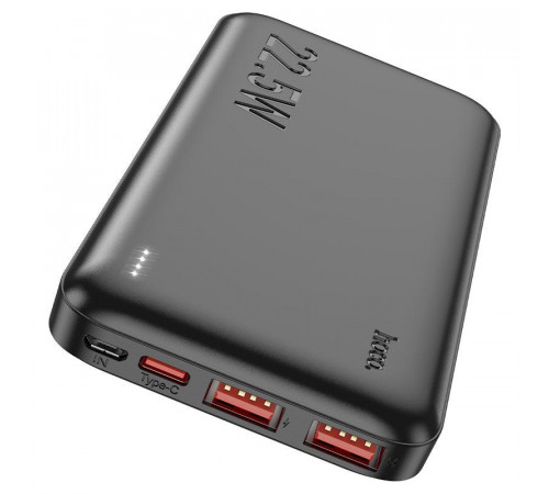 PowerBank хоко J101 Hoco 10000 Повербанк маленький компактний кишеньковий для телефона заряджання пристроїв легкий HOCO J101 премі
