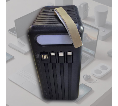 Повербанк на 120000 mAh с LED фонариком и быстрой зарядкой 22.5W для роутера модема интернета WiFi