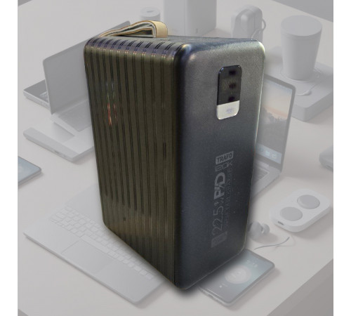 Повербанк на 120000 mAh с LED фонариком и быстрой зарядкой 22.5W для роутера модема интернета WiFi