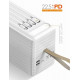 Повербанк на 120000 mAh с LED фонариком и быстрой зарядкой 22.5W для роутера модема интернета WiFi